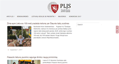Desktop Screenshot of pljs.org