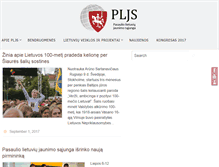 Tablet Screenshot of pljs.org